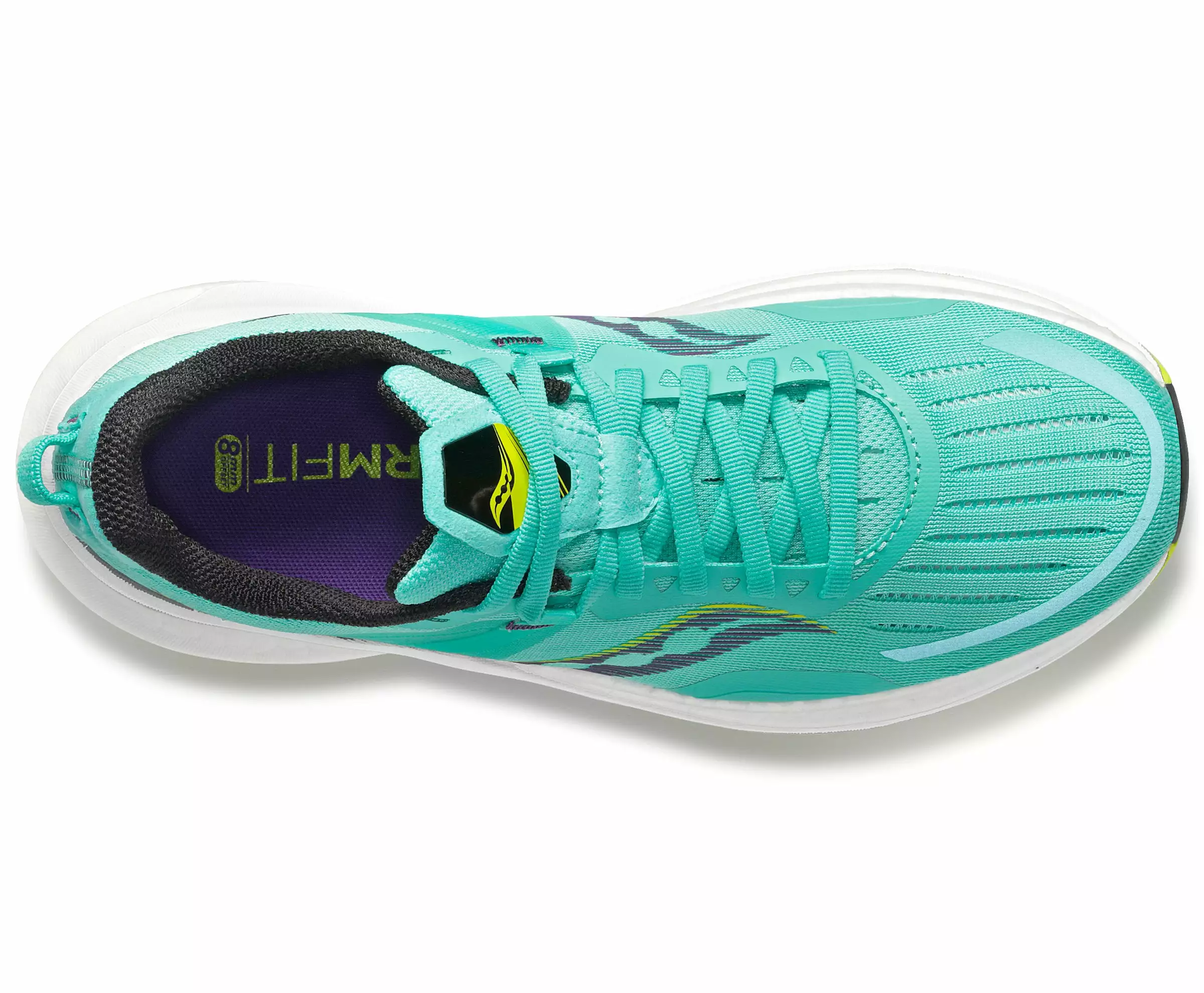 Saucony Women’s Tempus (26 - Cool Mint/Acid) 3 Saucony Women’s Tempus (26 - Cool Mint/Acid) - Image 3