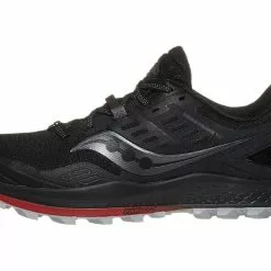 Saucony Men's Peregrine 10 (20 - Black/red)