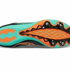 Saucony Women's Ballista MD (26 - Black/Cool Mint) -Balega Shop 1F49B69B 501F 4339 9D27 4941059FD198 2400x1980