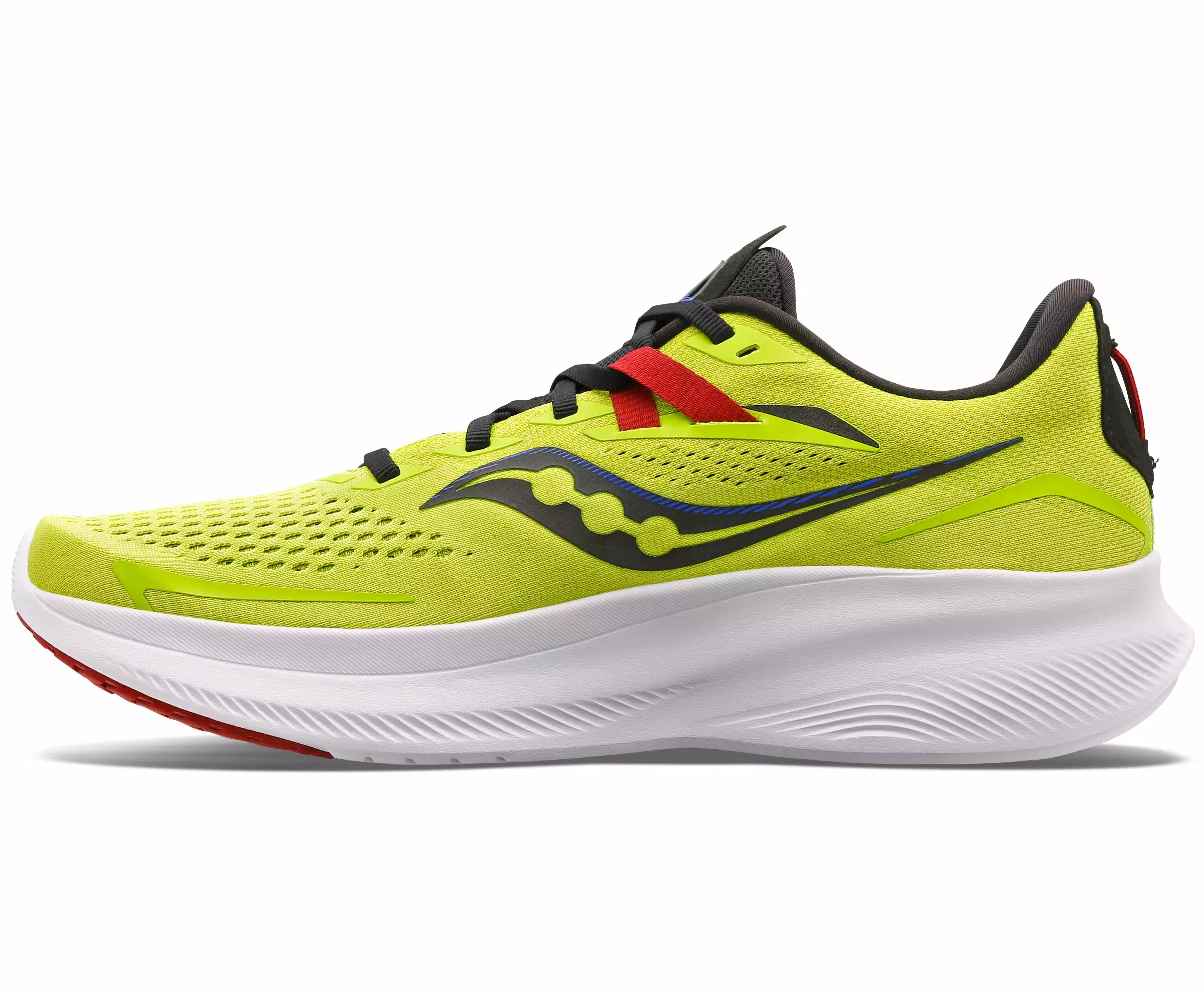 Saucony Men's Ride 15 (25 - Acid Lime/Spice) 2 Saucony Men's Ride 15 (25 - Acid Lime/Spice) - Image 2