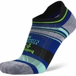 Balega Hidden Comfort Running Socks (Black/Blue)