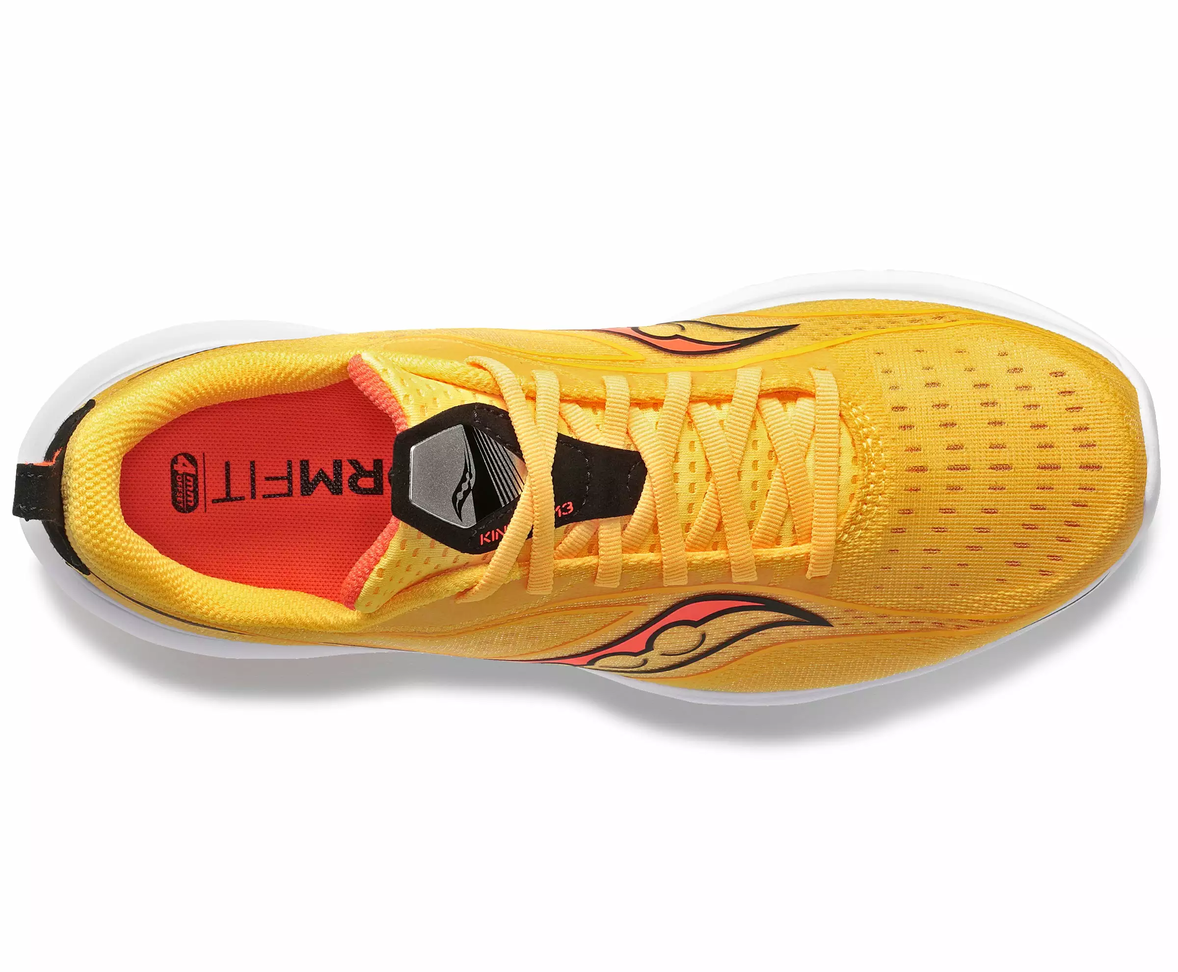 Saucony Men's Kinvara 13 (16 - VIZI Gold/VIZI Red) 3 Saucony Men's Kinvara 13 (16 - VIZI Gold/VIZI Red) - Image 3