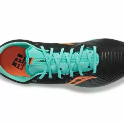 Saucony Men's Ballista MD (26 - Black/Cool Mint) -Balega Shop 42FB5439 3A16 4B85 8215 E8EB7CF7CFC0 2400x1980