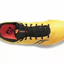 Saucony Women's Ballista MD (16 - VIZI Gold/VIZI Red) -Balega Shop 54223643 E4C5 47E5 AC97 FAC324970C2D 2400x1980