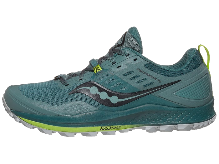 Saucony Men's Peregrine 10 (30 - Steel/green) 1 Saucony Men's Peregrine 10 (30 - Steel/green)