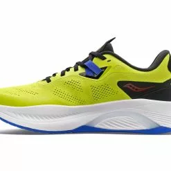 Saucony Men's Guide 15 (25 - Acid/Blue Raz) -Balega Shop 87E42615 45E0 4A49 8E98 1521979152AD 2400x1980