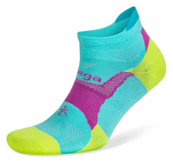 Balega Hidden Dry Running Socks (Neon Aqua/Neon Lime) 1 Balega Hidden Dry Running Socks (Neon Aqua/Neon Lime)