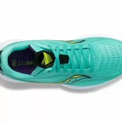 Saucony Women's Kinvara 13 (26 - Cool Mint/Acid) -Balega Shop AB5E730D 4223 4B06 B4C1 EF6743FC2131 2400x1980