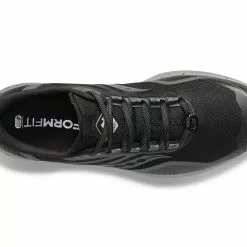 Saucony Women's Peregrine 12 (05 - Black/Charcoal) -Balega Shop B1595691 F812 456A 9725 3FCA71884EDF 2400x1980