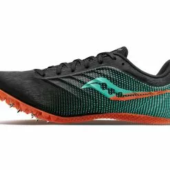 Saucony Men's Spitfire 5 (26 - Black/Cool Mint) -Balega Shop BD36CA50 6DAE 4E2F BCB8 9688B8E3EB4A 2400x1980