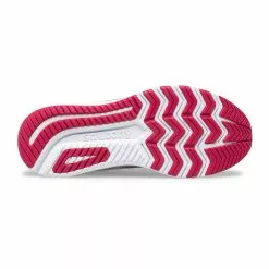 Saucony Kid's Ride 14 (Fog/Cherry) -Balega Shop F54C512F FE06 417A 8E9F 63AFD9E3CA93 1200x1200