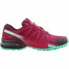 Salomon Women's Speedcross 4 (Beet REd/Electric Green/Black) 6 Salomon Women's Speedcross 4 (Beet REd/Electric Green/Black) -Balega Shop L40738100 1l 1000x1000