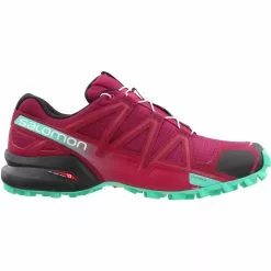 Salomon Women's Speedcross 4 (Beet REd/Electric Green/Black)