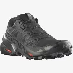 Salomon Men's Speedcross 6 (Black/Black/Phantom) -Balega Shop L41737900 d879113ca397f7dde833dbebc1bc2810 1300x1300