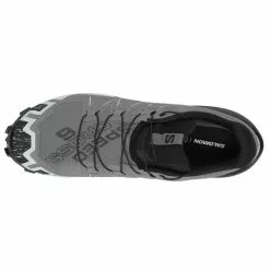Salomon Men's Speedcross 6 Quiet Shade/Black/Pearl Blue) -Balega Shop L41738000 4l 1000x1000