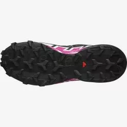 Salomon Women’s Speedcross 6 (Ebony/White/Very Berry) 5 Salomon Women’s Speedcross 6 (Ebony/White/Very Berry) -Balega Shop L41743000 25426a6c03b7eee4c9c7690378ddc444 810x810