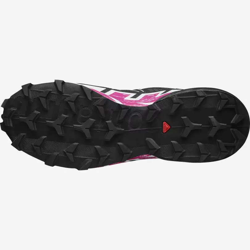 Salomon Women’s Speedcross 6 (Ebony/White/Very Berry) 3 Salomon Women’s Speedcross 6 (Ebony/White/Very Berry) - Image 3