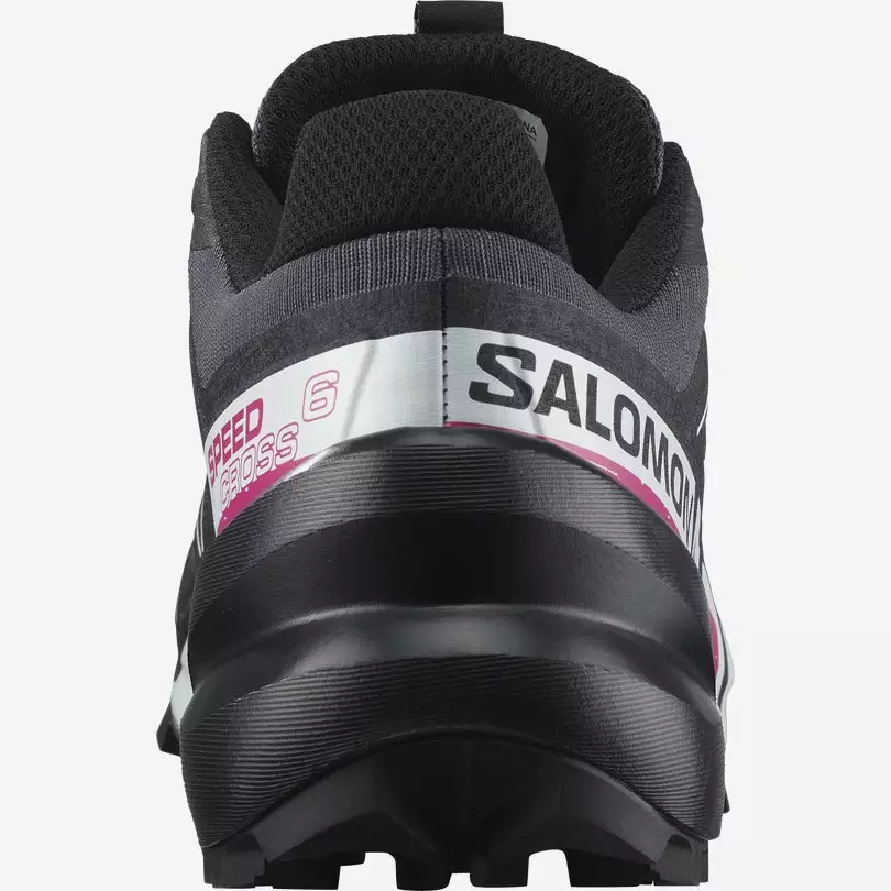 Salomon Women’s Speedcross 6 (Ebony/White/Very Berry) 2 Salomon Women’s Speedcross 6 (Ebony/White/Very Berry) - Image 2