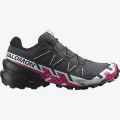 Salomon Women’s Speedcross 6 (Ebony/White/Very Berry)