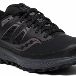 Saucony Women's Peregrine ICE+ (2 - Black/Lavender) -Balega Shop S10541 2 5 1789x1134