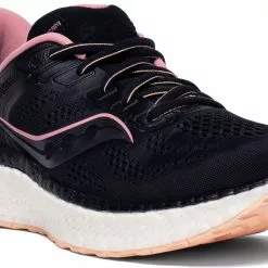 Saucony Women's Hurricane 23 (45 - Black/Rosewater) 5 Saucony Women's Hurricane 23 (45 - Black/Rosewater) -Balega Shop S10615 45 5 2094x1371