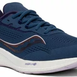 Saucony Women's Freedom 4 (35 - Storm/Lilac) -Balega Shop S10617 35 5 2076x1293