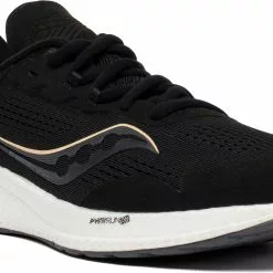 Saucony Women's Freedom 4 (45 - Black/Sunset) -Balega Shop S10617 45 5 2090x1288