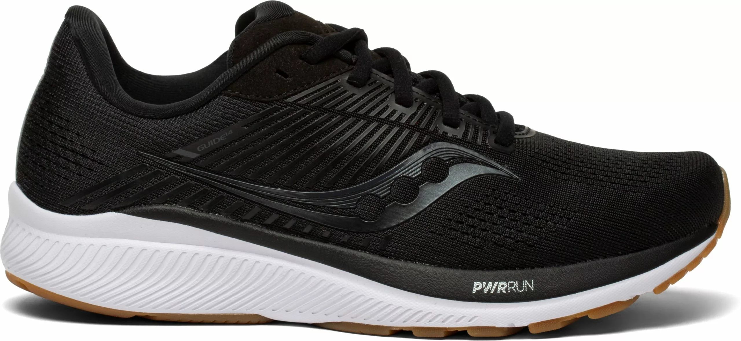 Saucony Women's Guide 14 (12 - Black/Gum) 1 Saucony Women's Guide 14 (12 - Black/Gum)