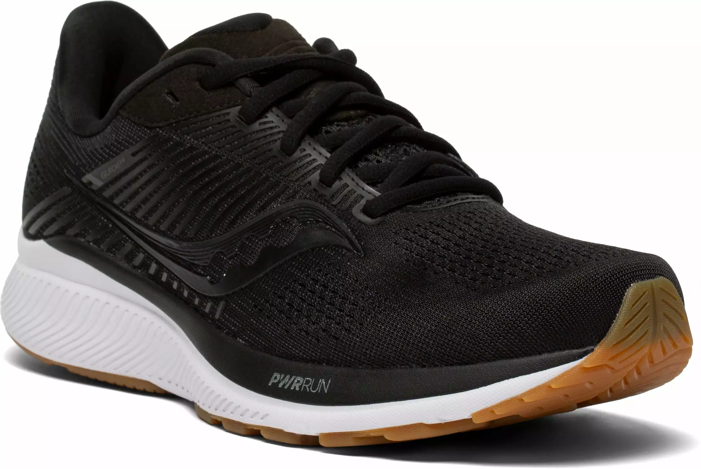 Saucony Women's Guide 14 (12 - Black/Gum) 3 Saucony Women's Guide 14 (12 - Black/Gum) - Image 3