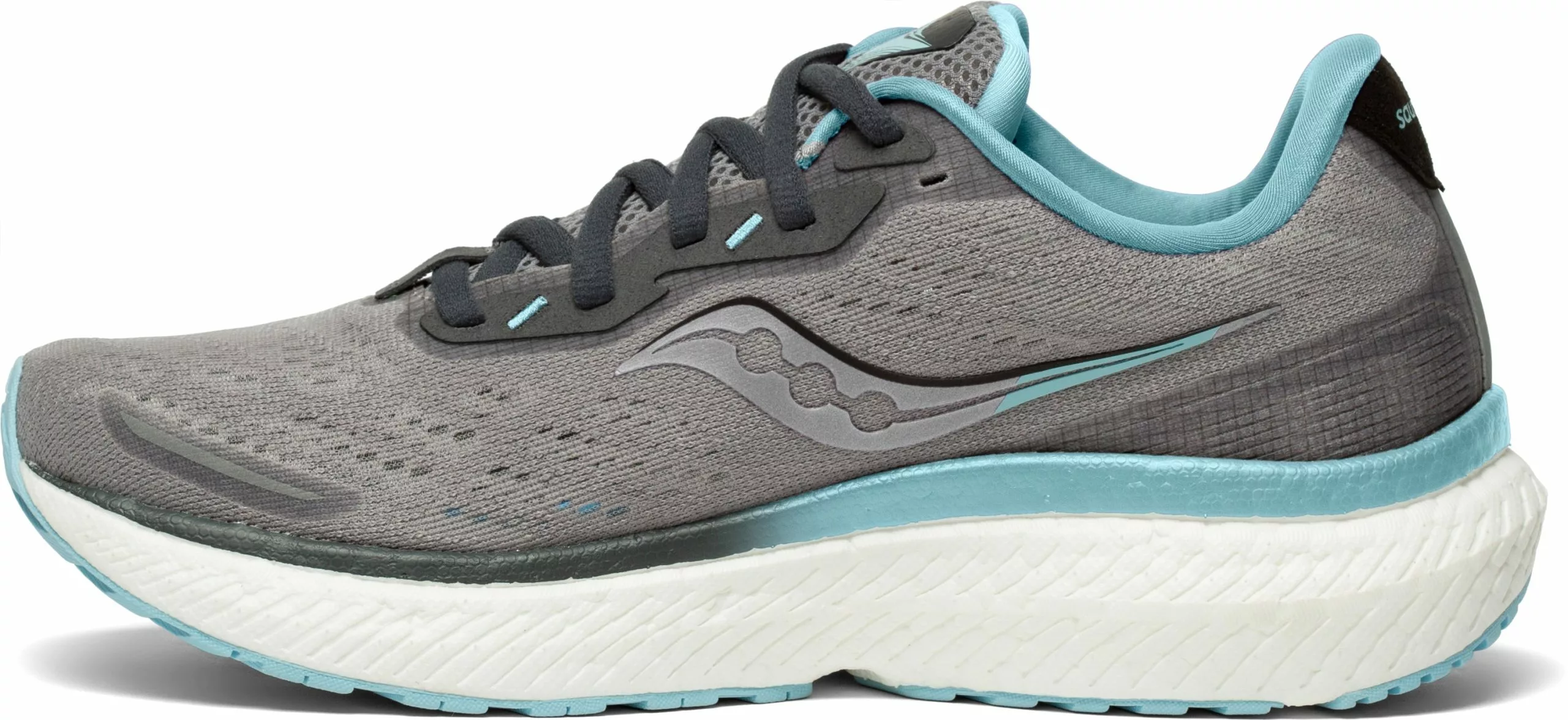 Saucony Women's Triumph 19 (20 - Alloy/Powder) 2 Saucony Women's Triumph 19 (20 - Alloy/Powder) - Image 2