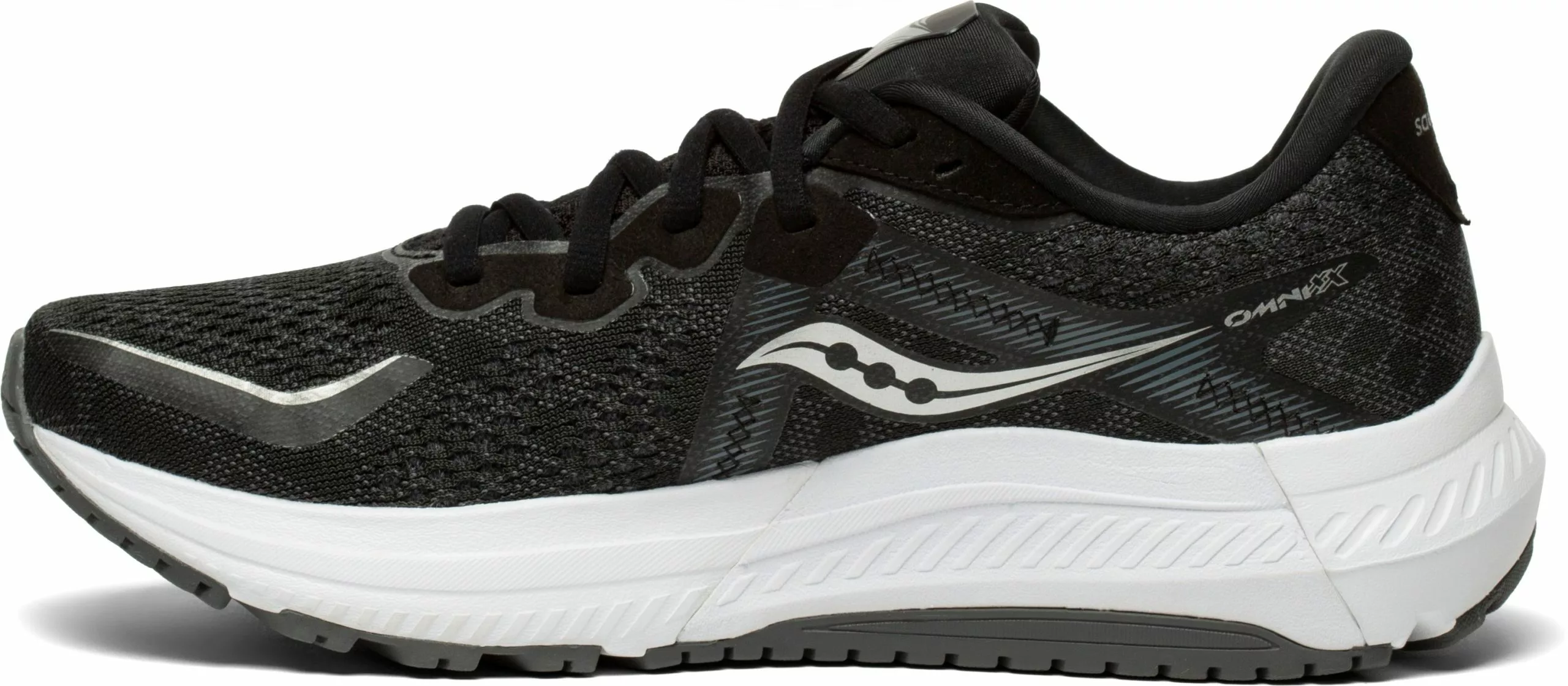 Saucony Women's Omni 20 (10 - Black/White) 2 Saucony Women's Omni 20 (10 - Black/White) - Image 2