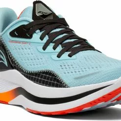 Saucony Women's Endorphin Shift 2 (20 - Powder/Scarlet) -Balega Shop S10689 20 5 2228x1607