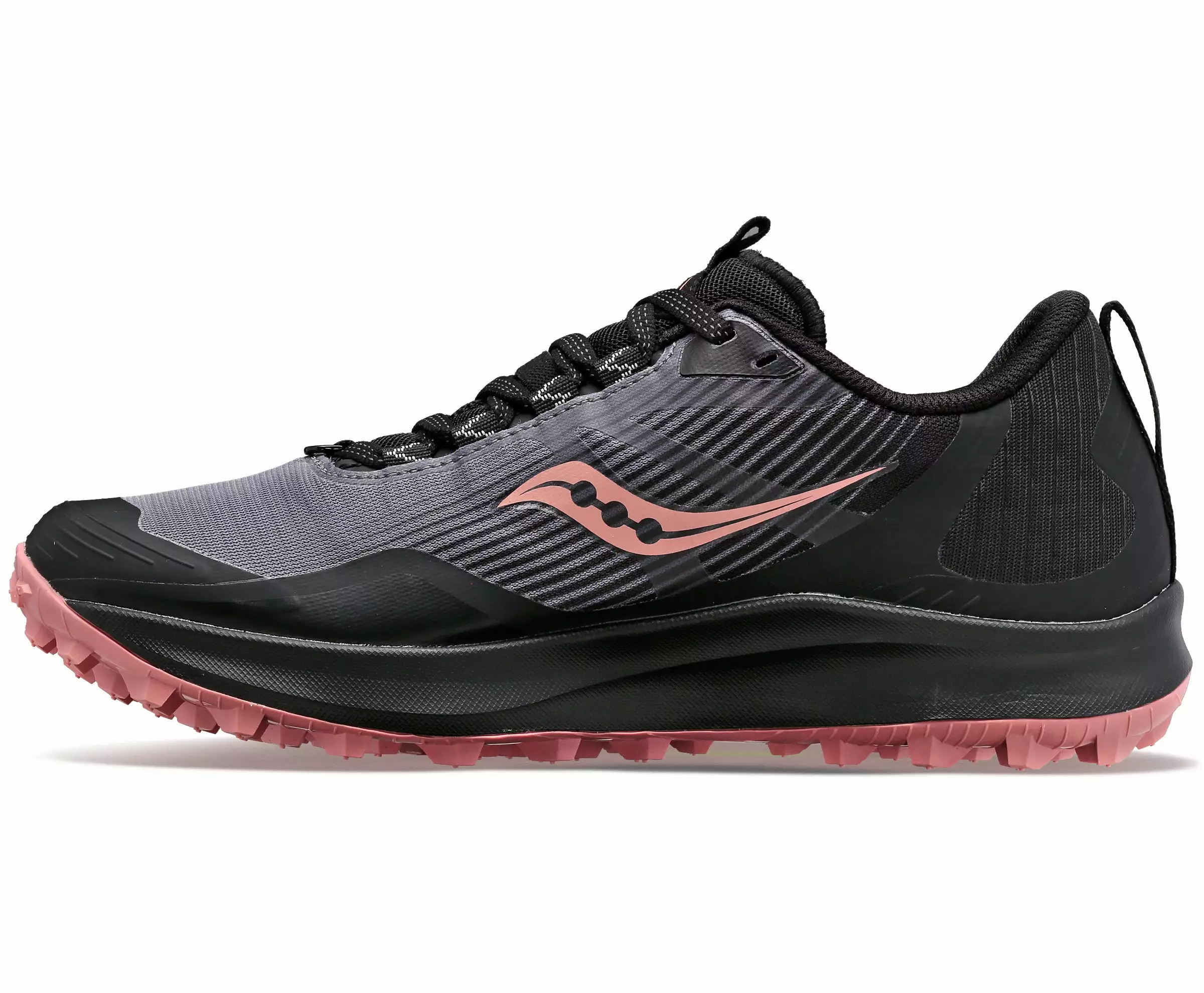 Saucony Women's Peregrine 12 GTX (20 - Charcoal/Shell) 3 Saucony Women's Peregrine 12 GTX (20 - Charcoal/Shell) - Image 3