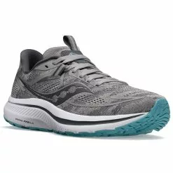 Saucony Women's Omni 21 (20 - Alloy/Rainfall) -Balega Shop S10762 20 5 2400x1980