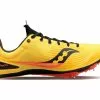 Saucony Women's Ballista MD (16 - VIZI Gold/VIZI Red) -Balega Shop S19071 16 1 826x685