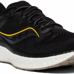 Saucony Men's Hurricane 23 (45 - Black/Vizigold) -Balega Shop S20615 45 5 2261x1387