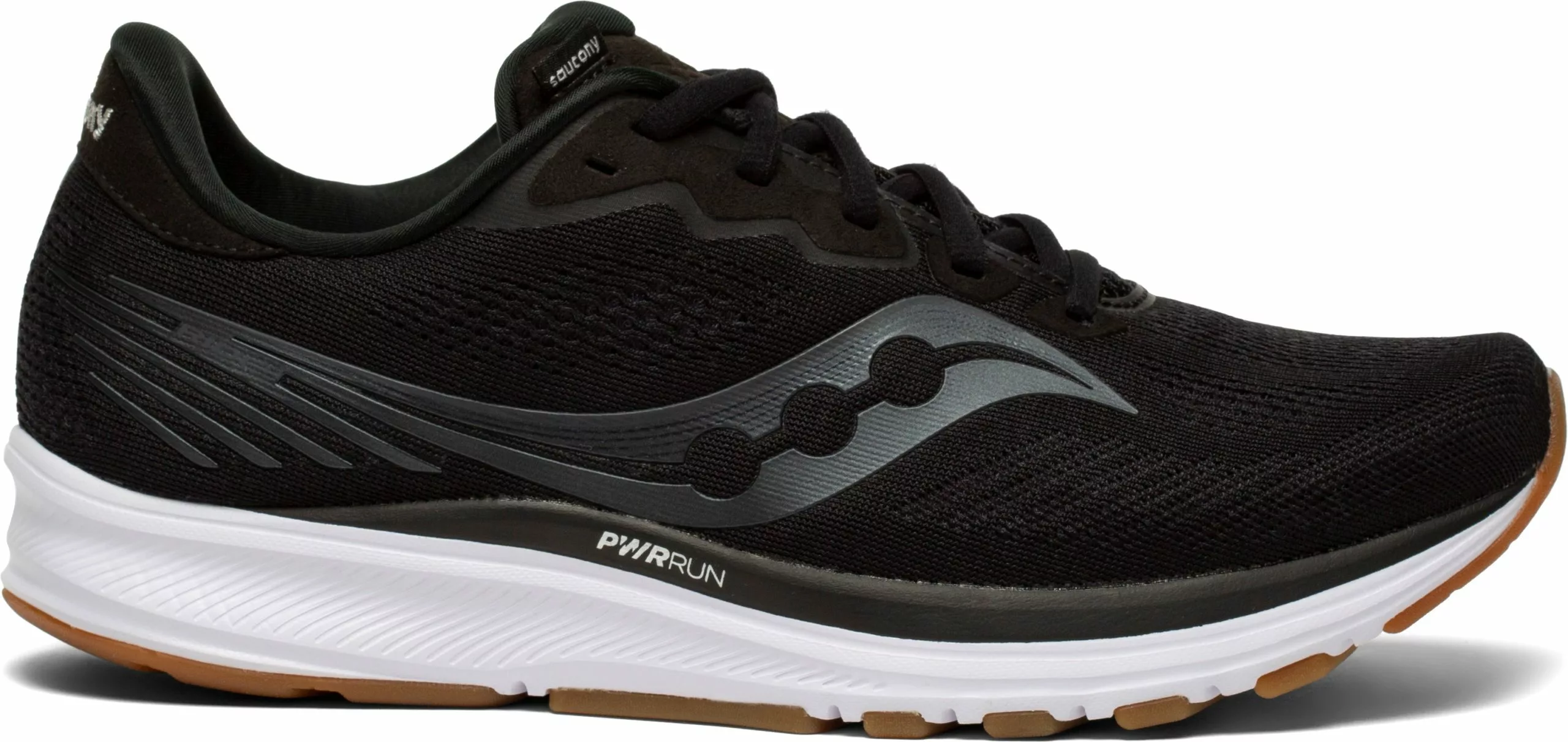 Saucony Men's Ride 14 (12 - Black/Gum) 1 Saucony Men's Ride 14 (12 - Black/Gum)