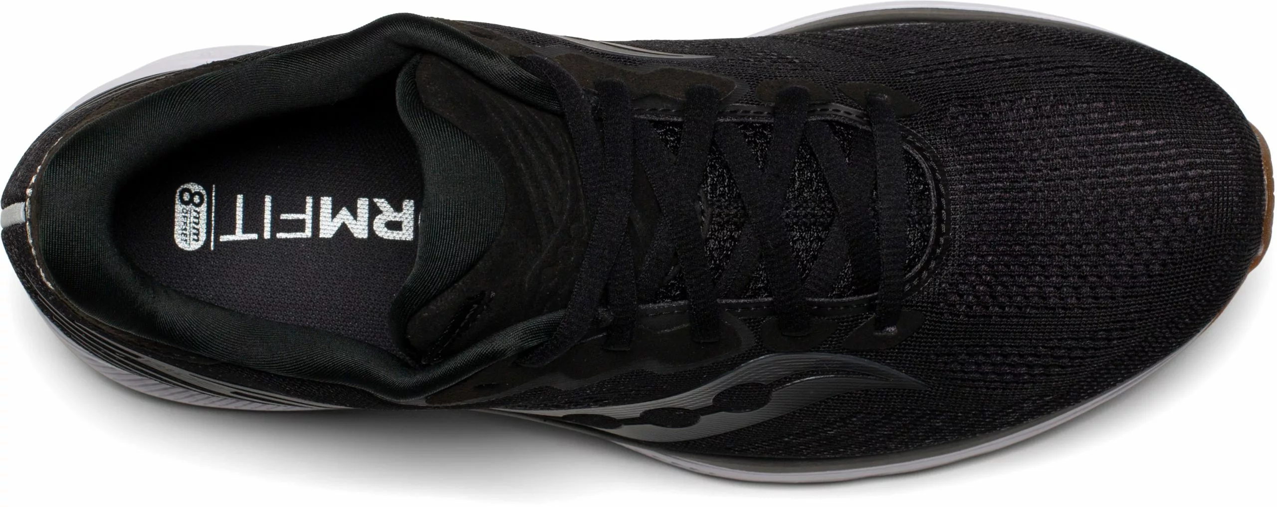 Saucony Men's Ride 14 (12 - Black/Gum) 4 Saucony Men's Ride 14 (12 - Black/Gum) - Image 4