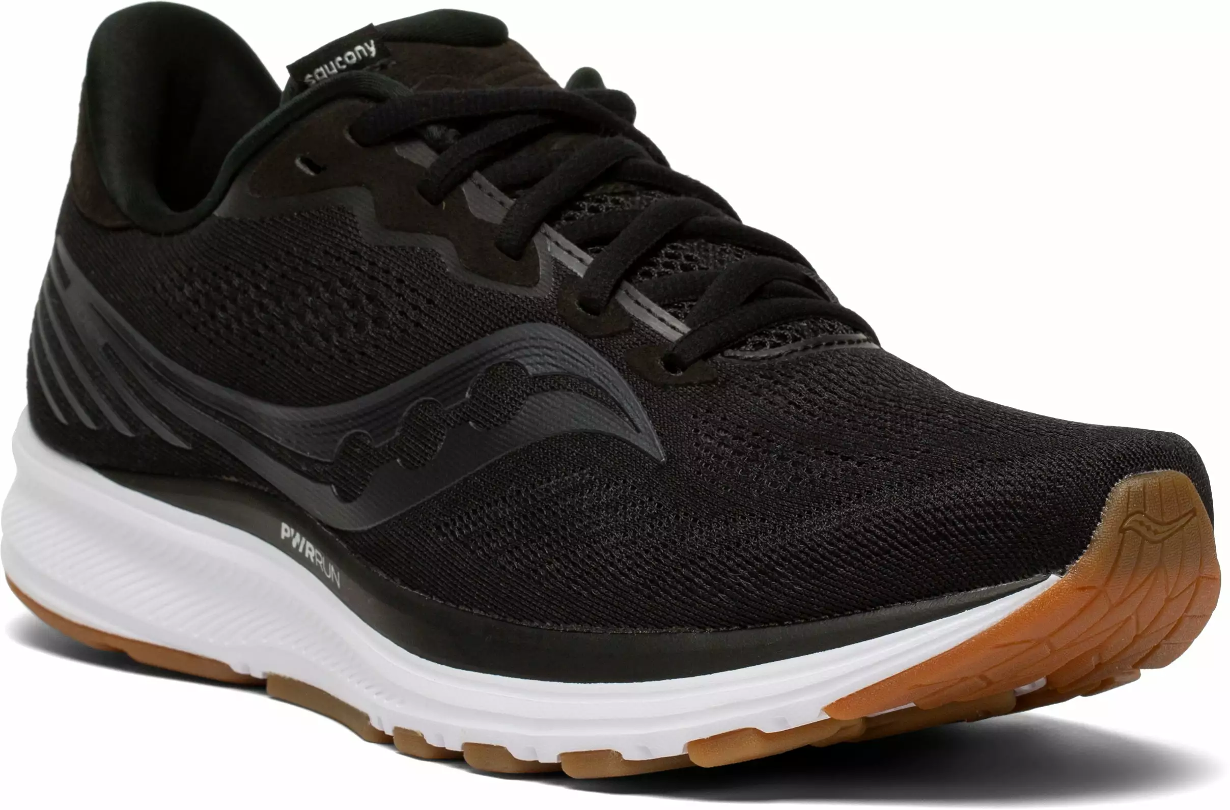 Saucony Men's Ride 14 (12 - Black/Gum) 3 Saucony Men's Ride 14 (12 - Black/Gum) - Image 3