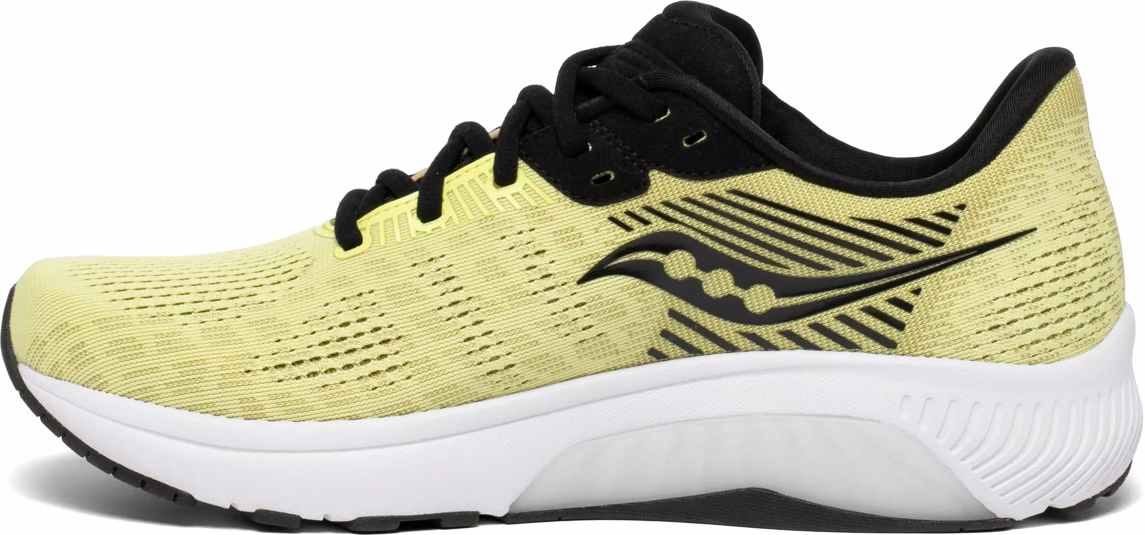 Saucony Men's Guide 14 (35 - Key Lime/Gravel) 2 Saucony Men's Guide 14 (35 - Key Lime/Gravel) - Image 2