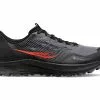 Saucony Men's Peregrine 12 GTX (20 - Charcoal/Black) -Balega Shop S20740 20 1 2400x1980