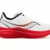 Saucony Men's Endorphin Speed 3 (85 - White/Black VIZI) -Balega Shop S20756 85 1 2400x1980