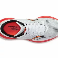 Saucony Men's Endorphin Speed 3 (85 - White/Black VIZI) 8 Saucony Men's Endorphin Speed 3 (85 - White/Black VIZI) -Balega Shop S20756 85 3 2400x1980