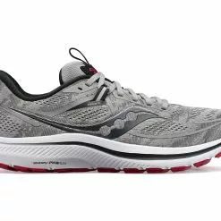 Saucony Men's Omni 21 (20 - Alloy/Garnet)