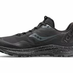 Saucony Peregrine Ice+ 3 (10 - Black/Shadow) -Balega Shop S20791 10 2 2400x1980