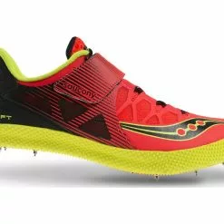 Saucony Unisex Uplift HJ2 (2 - Vizi Red/citron) -Balega Shop S29036 2 1 826x685