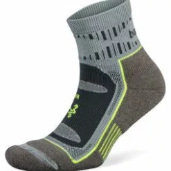 Balega Blister Resist Quarter Running Socks (Mink/Grey)